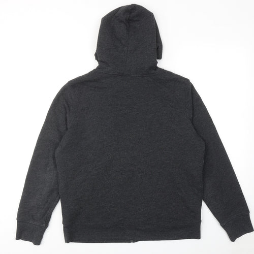 Gap Mens Grey Cotton Full Zip Hoodie Size L