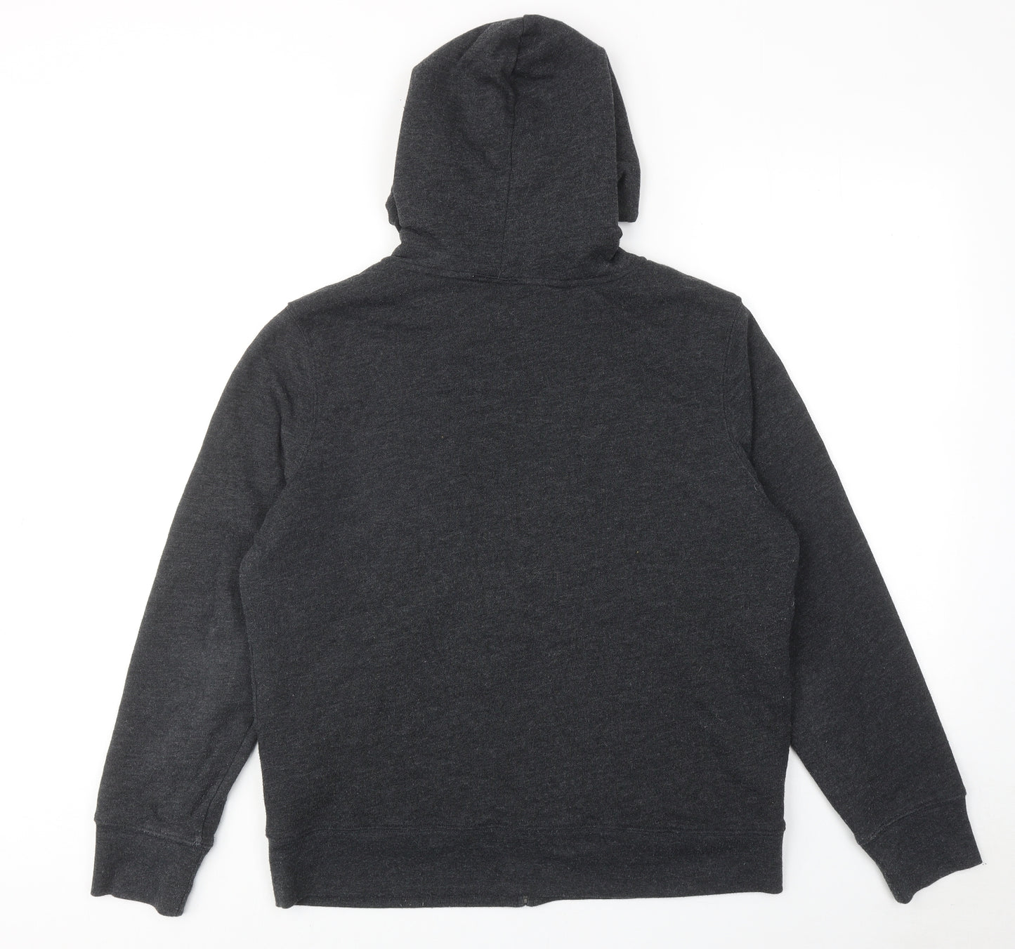 Gap Mens Grey Cotton Full Zip Hoodie Size L