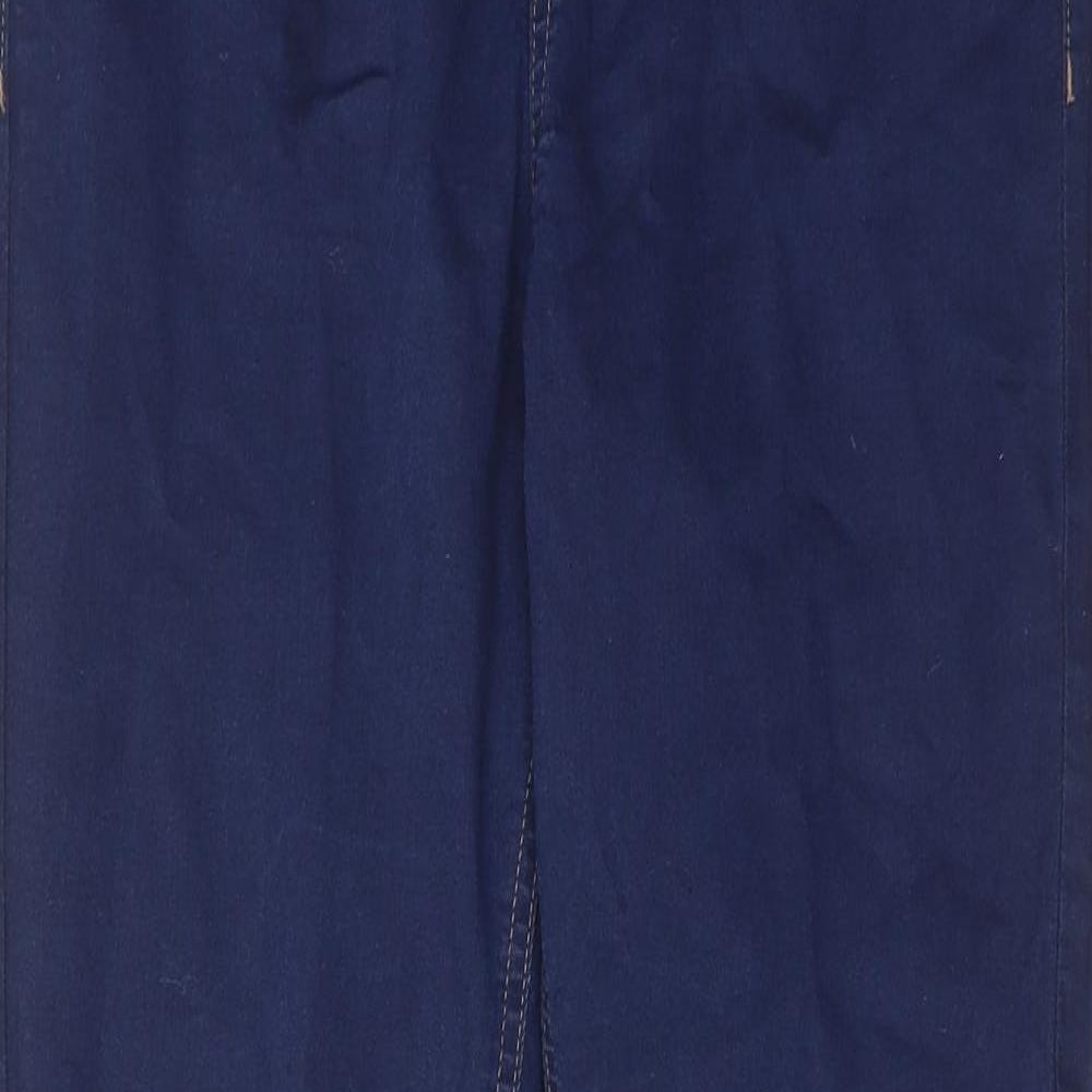 Marks and Spencer Womens Blue Cotton Jegging Jeans Size 14 Regular