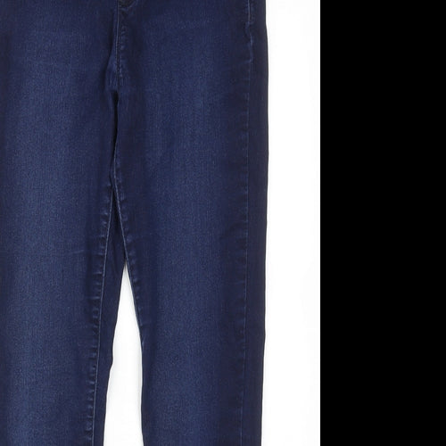 Dorothy Perkins Womens Blue Cotton Jegging Jeans Size 12 Regular