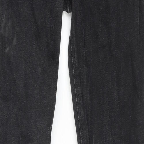 Scotch & Soda Mens Black Cotton Skinny Jeans Size 30 in L32 in Regular Zip