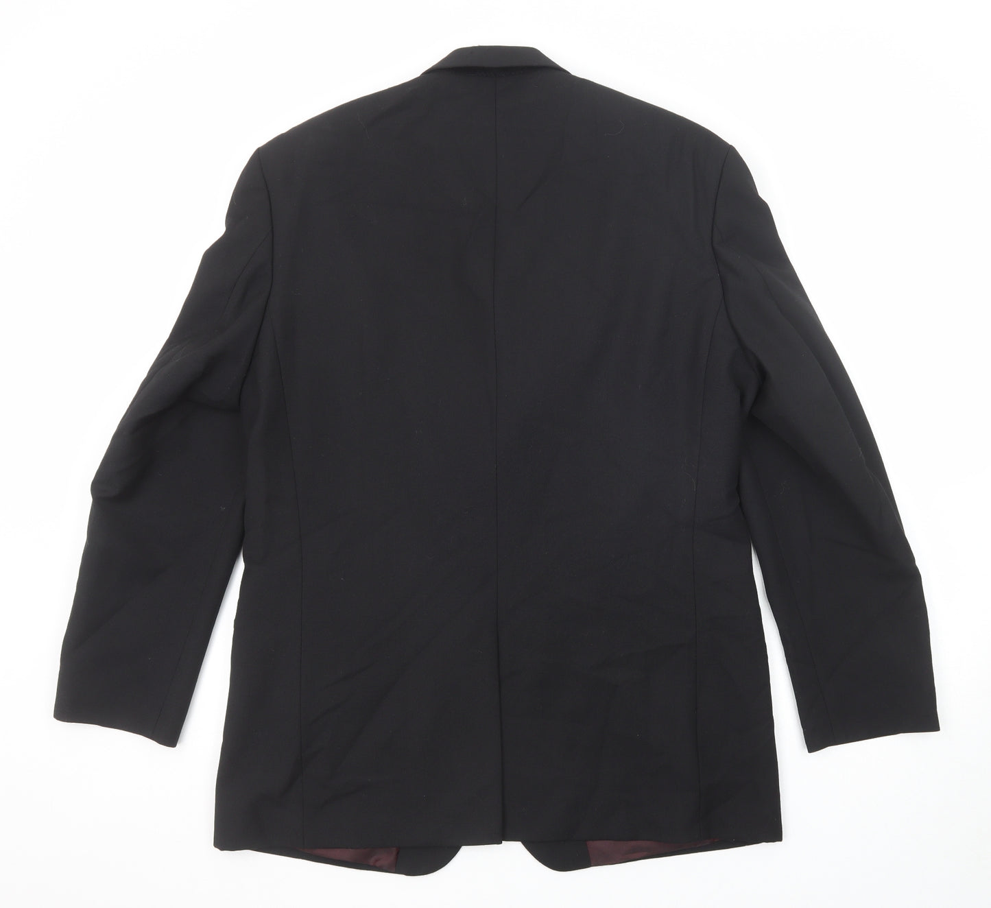 Taylor & Webber Mens Black Polyester Jacket Suit Jacket Size 42 Regular