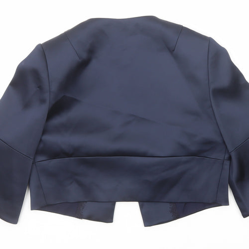 Coast Womens Blue Jacket Size 12