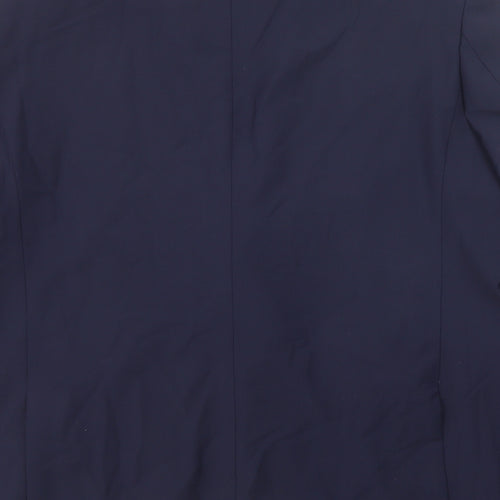 Marks and Spencer Mens Blue Polyester Jacket Suit Jacket Size 48 Regular