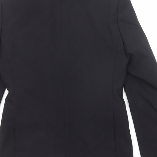 Marks and Spencer Mens Black Wool Jacket Suit Jacket Size 36 Regular