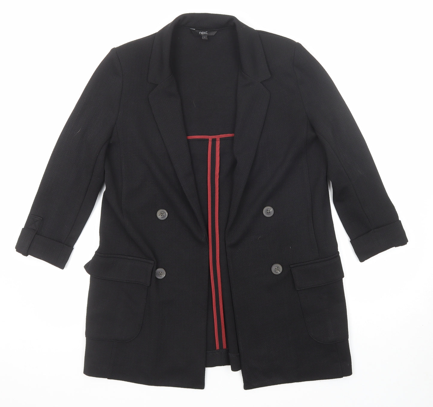 NEXT Womens Black Jacket Blazer Size 8