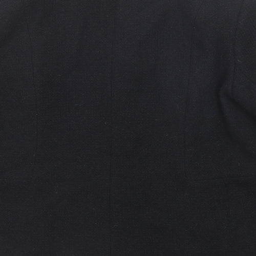 Eastex Womens Black Jacket Size 16 Zip