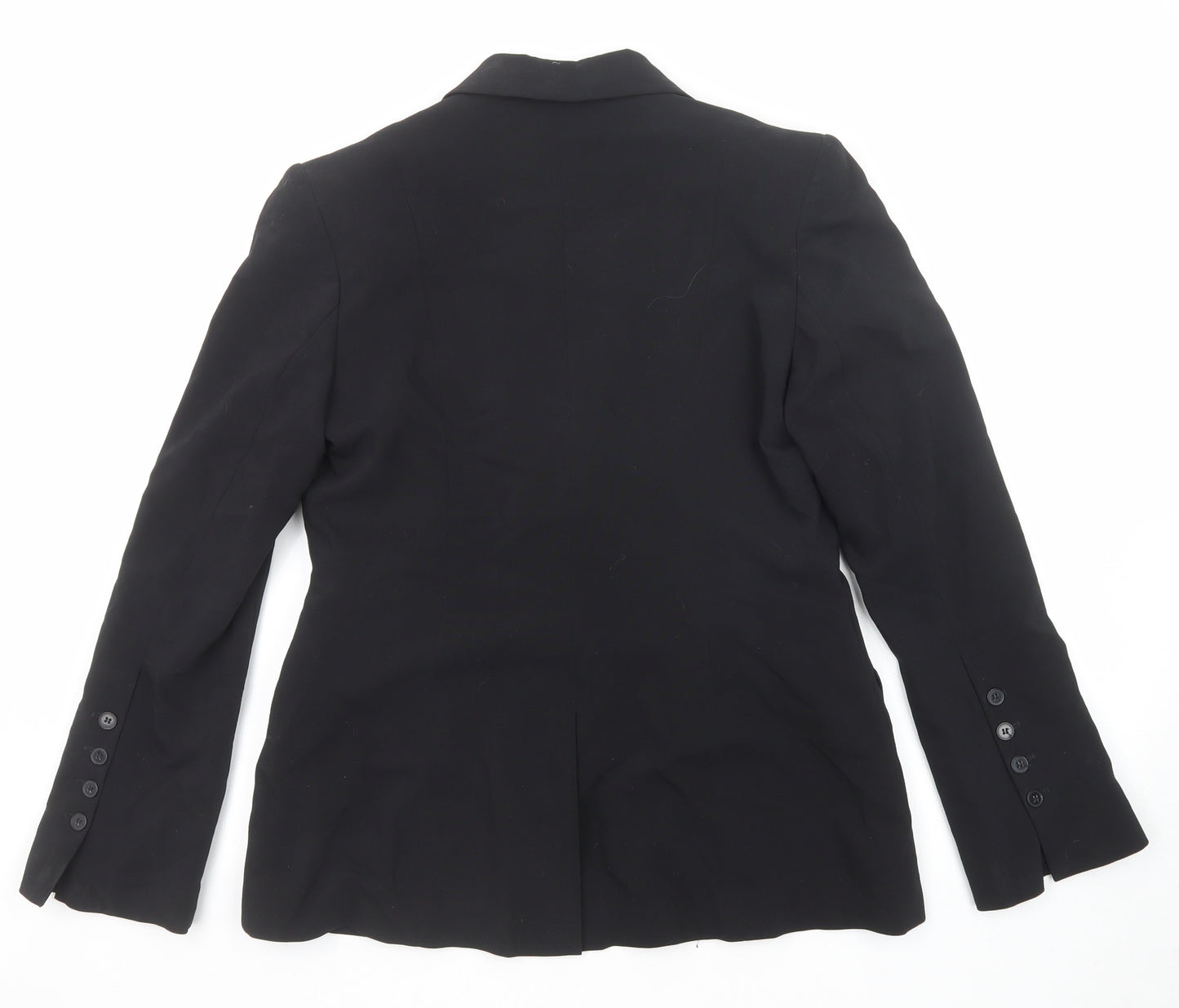 Hennes Womens Black Polyester Jacket Suit Jacket Size 14