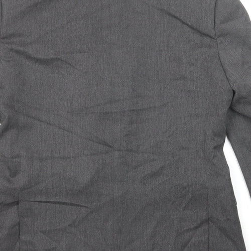 Marks and Spencer Mens Grey Polyester Jacket Suit Jacket Size 38 Regular