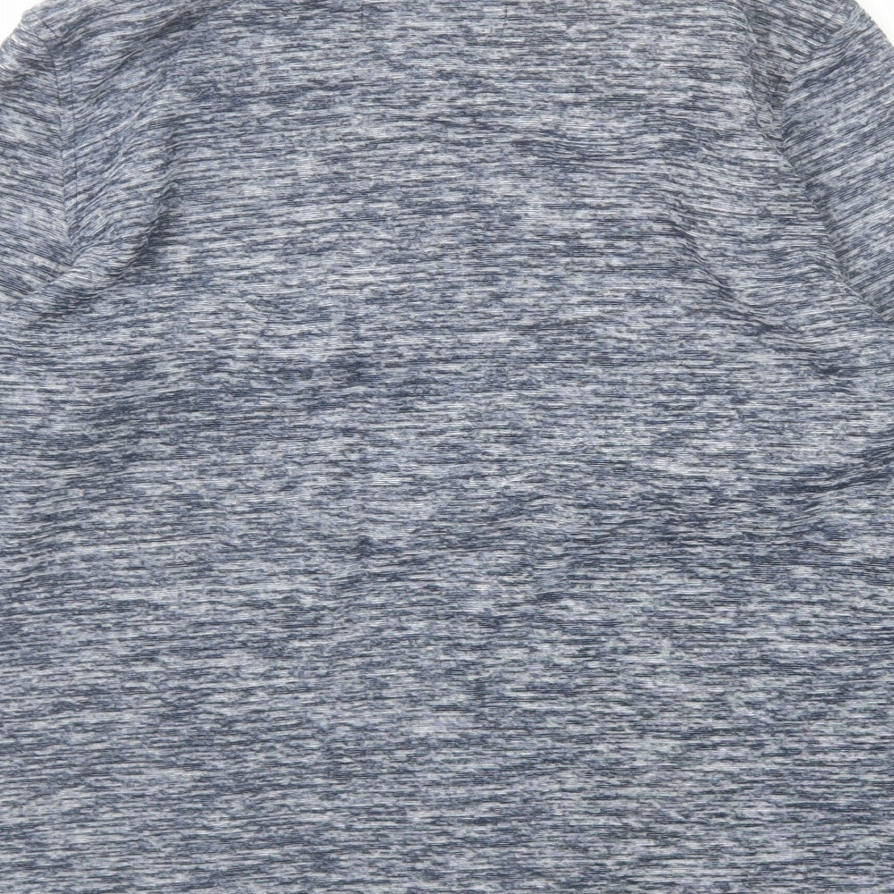 Regatta Womens Blue Polyester Pullover Sweatshirt Size 12 Zip