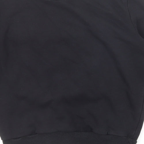 Blood Brother Mens Black Cotton Pullover Sweatshirt Size S