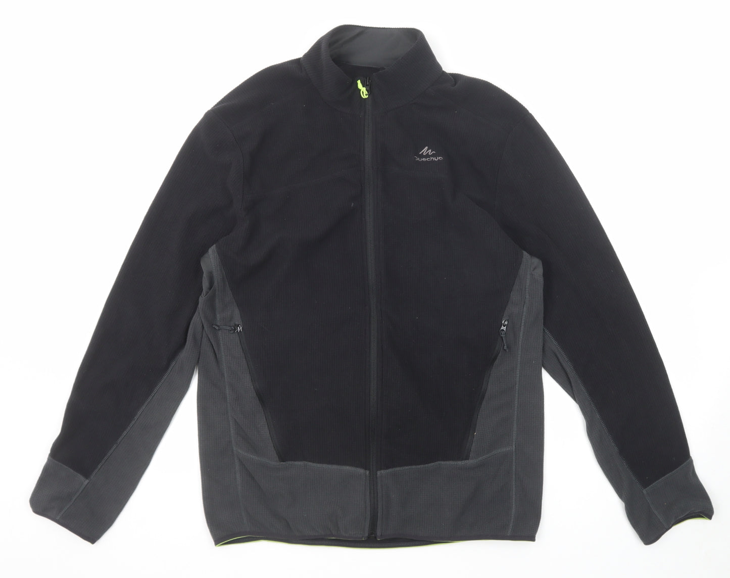 DECATHLON Mens Black Jacket Size M Zip