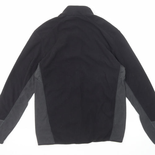 DECATHLON Mens Black Jacket Size M Zip