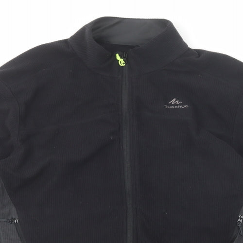 DECATHLON Mens Black Jacket Size M Zip