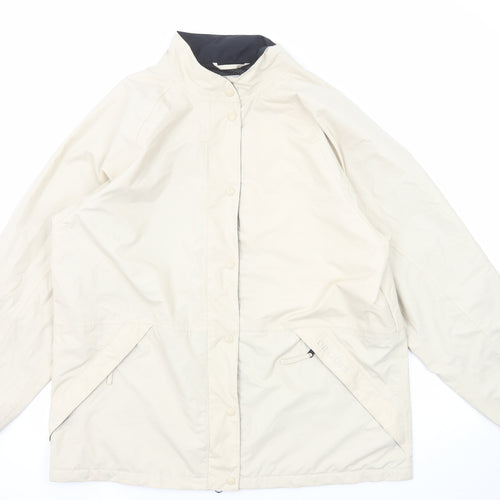 FootJoy Womens Beige Jacket Size L Zip
