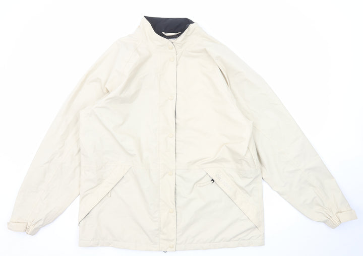 FootJoy Womens Beige Jacket Size L Zip