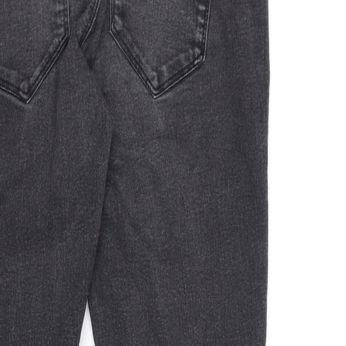 Dorothy Perkins Womens Black Cotton Skinny Jeans Size 8 L27.5 in Regular