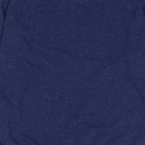 Divided by H&M Mens Blue Cotton Pullover Sweatshirt Size M