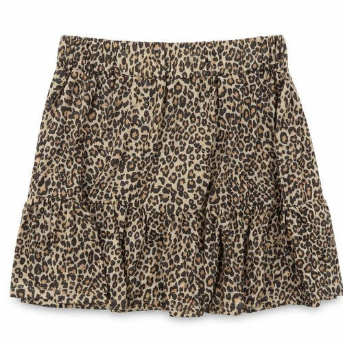 Nasty Gal Womens Brown Animal Print Polyester Tutu Skirt Size 6 - Leopard pattern