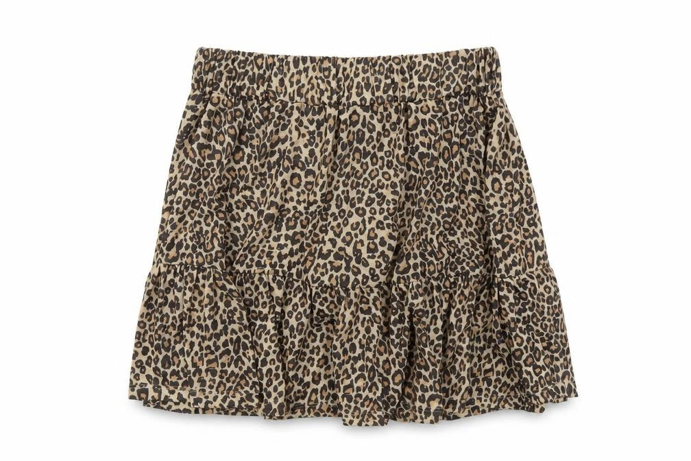 Nasty Gal Womens Brown Animal Print Polyester Tutu Skirt Size 6 - Leopard pattern