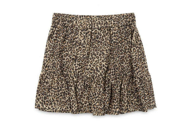 Nasty Gal Womens Brown Animal Print Polyester Tutu Skirt Size 6 - Leopard pattern