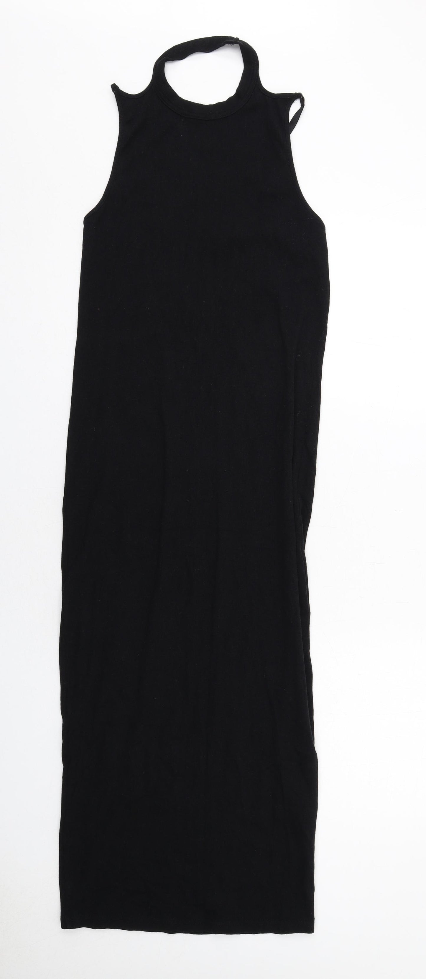 Cheap Monday Womens Black Cotton Maxi Size M Halter Pullover