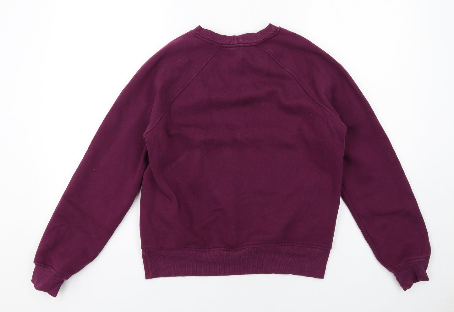 GOODMOVE Womens Purple Polyester Pullover Sweatshirt Size 8 Pullover