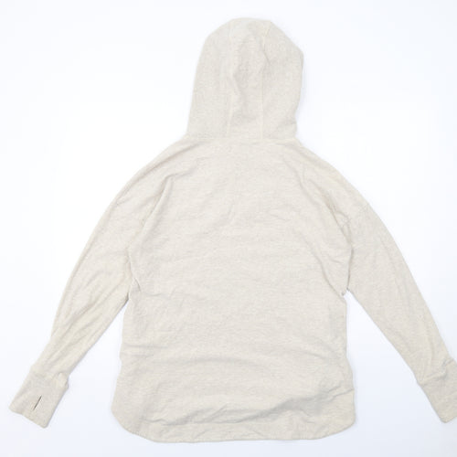 Sweaty Betty Womens Beige Polyester Pullover Hoodie Size M Pullover