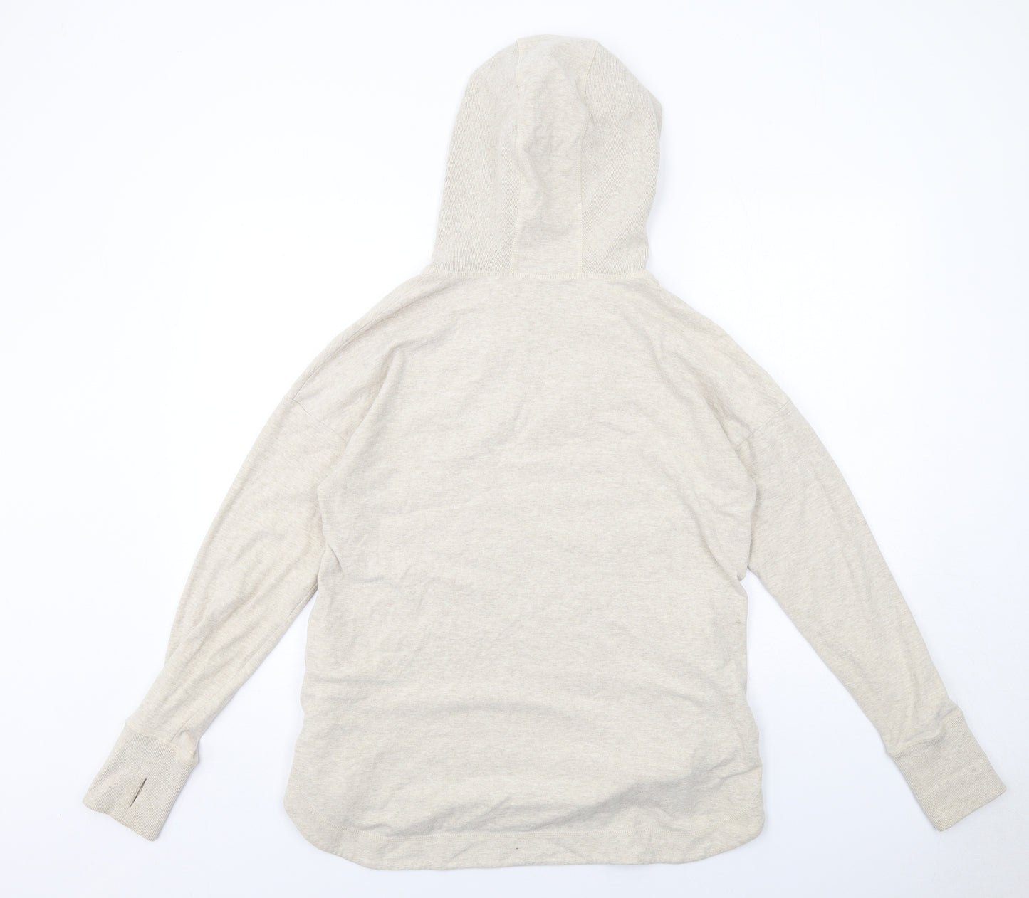 Sweaty Betty Womens Beige Polyester Pullover Hoodie Size M Pullover