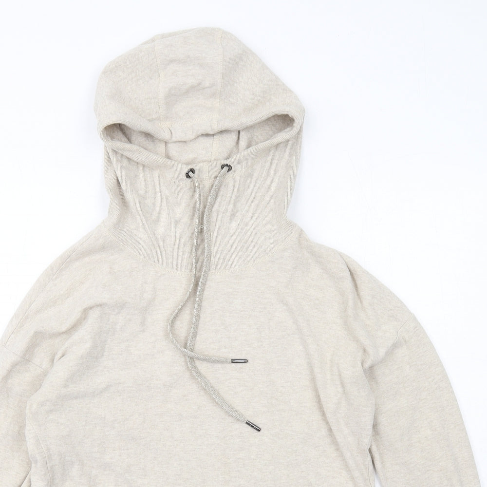 Sweaty Betty Womens Beige Polyester Pullover Hoodie Size M Pullover