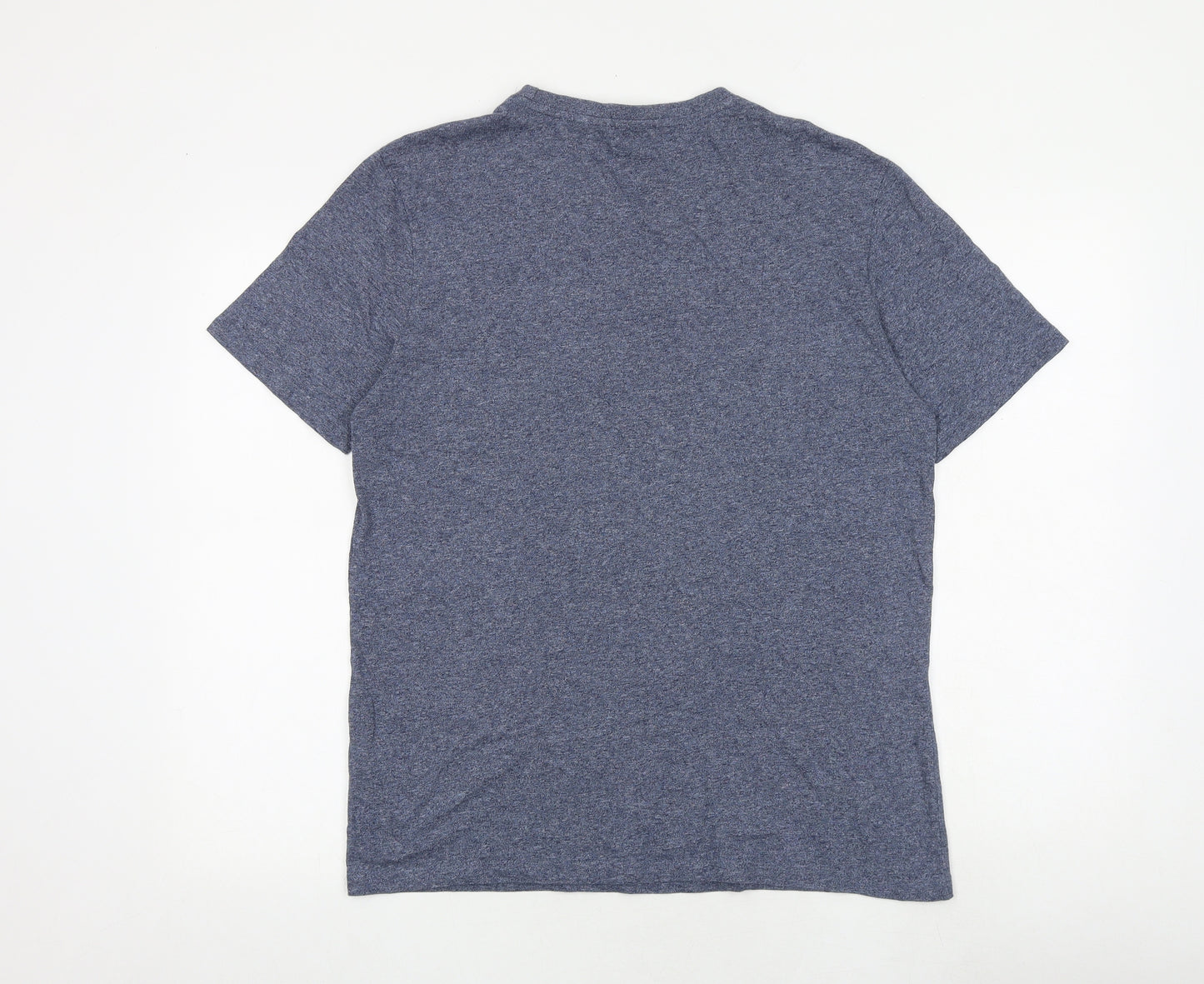 NEXT Mens Blue Cotton T-Shirt Size M Round Neck