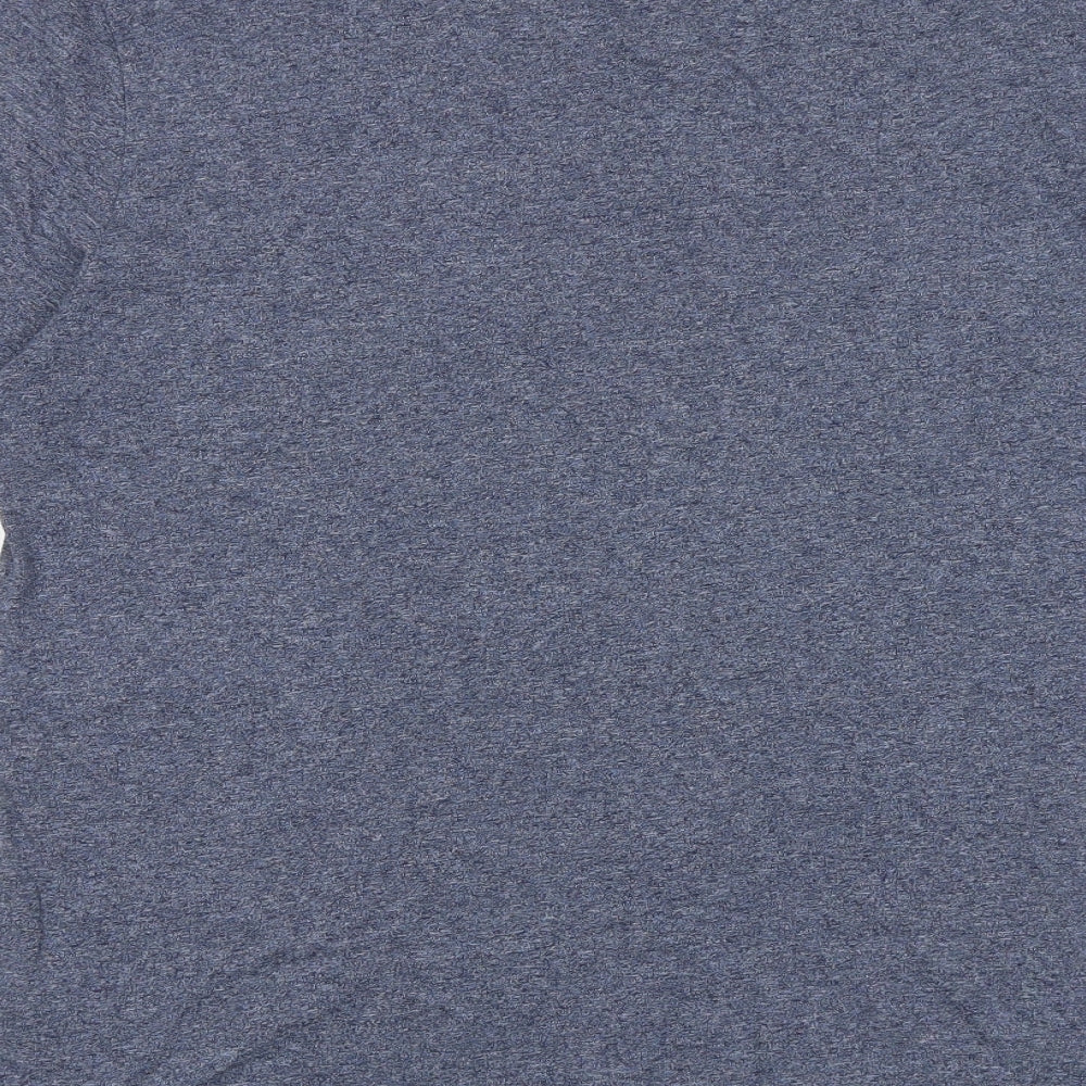 NEXT Mens Blue Cotton T-Shirt Size M Round Neck