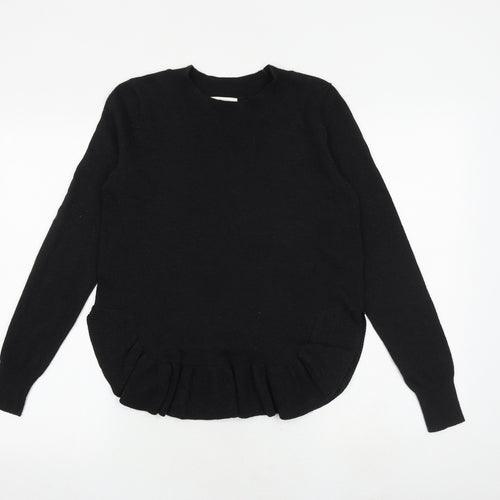 H&M Womens Grey Round Neck Polyester Pullover Jumper Size XS