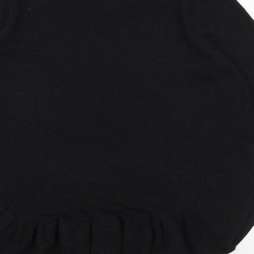 H&M Womens Grey Round Neck Polyester Pullover Jumper Size XS