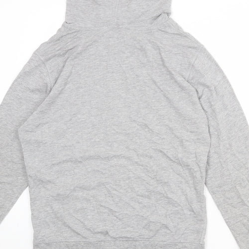 Christian Lacroix Womens Grey Cotton Full Zip Hoodie Size S Zip