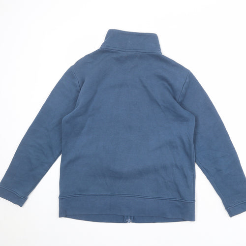 LA Gear Womens Blue Polyester Full Zip Sweatshirt Size 10 Zip