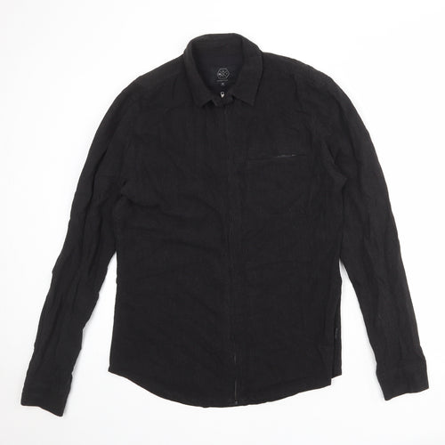 Bellfield Projex Mens Black Jacket Size M Zip - Pocket