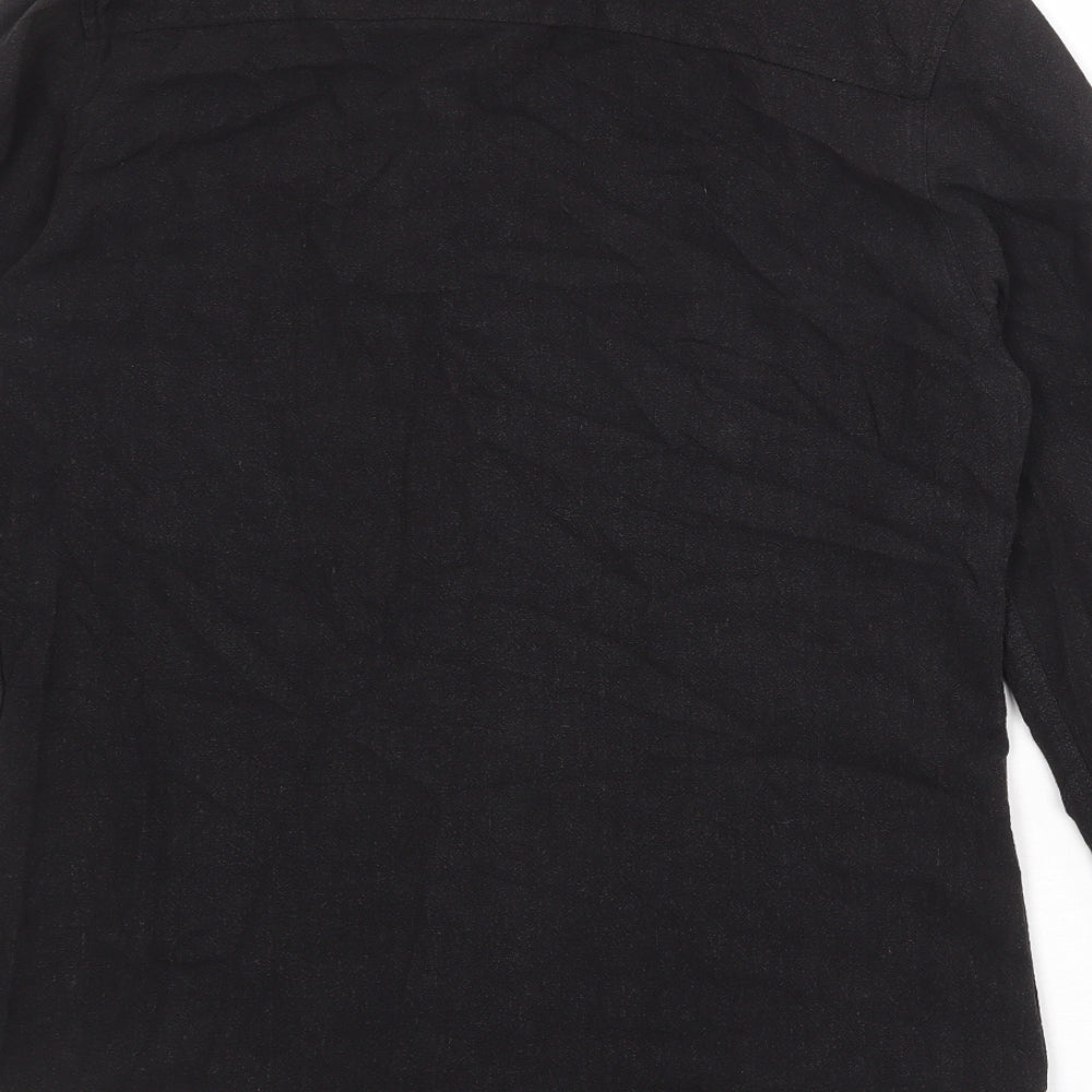 Bellfield Projex Mens Black Jacket Size M Zip - Pocket
