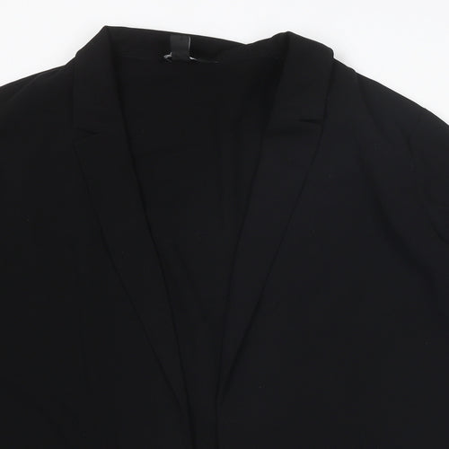 New Look Womens Black Jacket Blazer Size 18