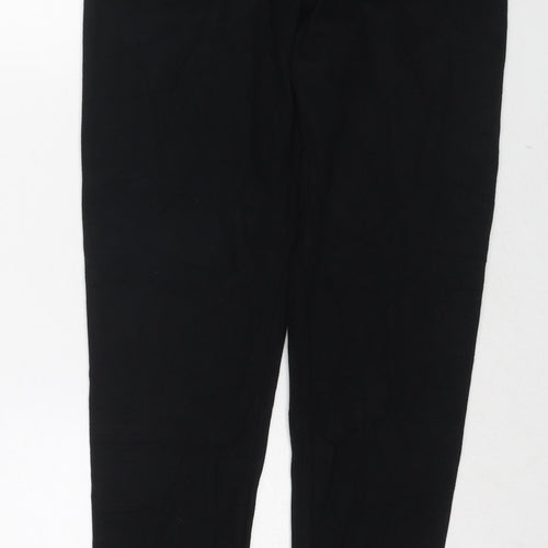 Marks and Spencer Womens Black Viscose Carrot Leggings Size 16