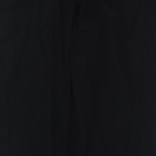 Marks and Spencer Womens Black Viscose Carrot Leggings Size 16