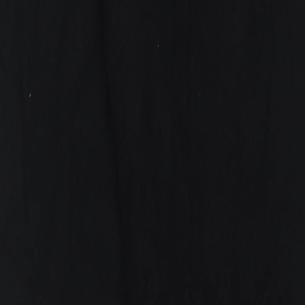 Marks and Spencer Womens Black Viscose Carrot Leggings Size 16