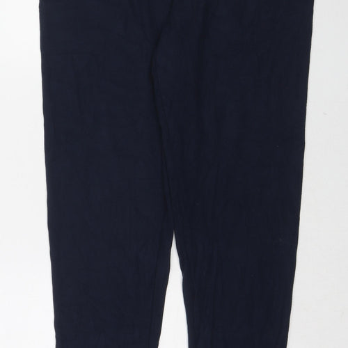 Marks and Spencer Womens Blue Viscose Carrot Leggings Size 22