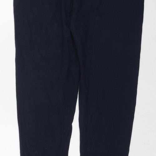 Marks and Spencer Womens Blue Viscose Carrot Leggings Size 22