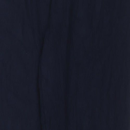 Marks and Spencer Womens Blue Viscose Carrot Leggings Size 22