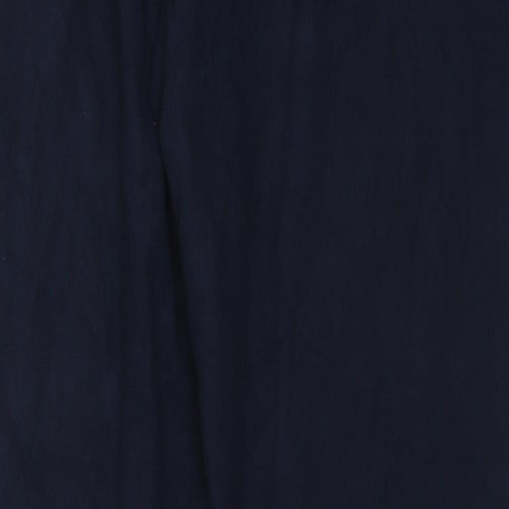 Marks and Spencer Womens Blue Viscose Carrot Leggings Size 22