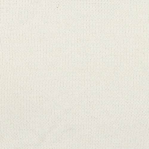 H&M Womens Ivory Round Neck Acrylic Pullover Jumper Size S