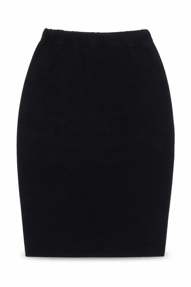 Giorgio Womens Black Acrylic Straight & Pencil Skirt Size M