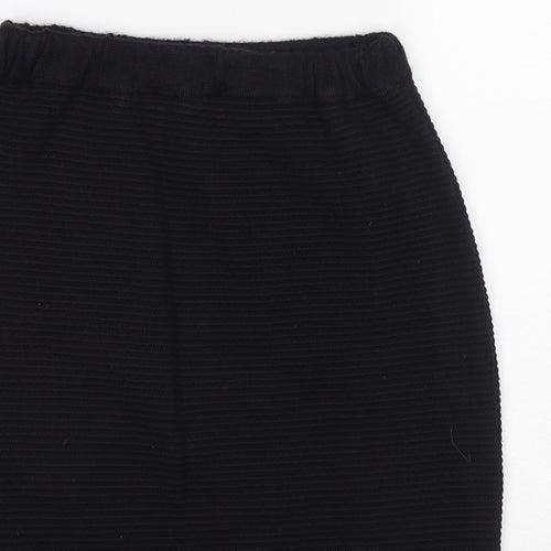 Giorgio Womens Black Acrylic Straight & Pencil Skirt Size M
