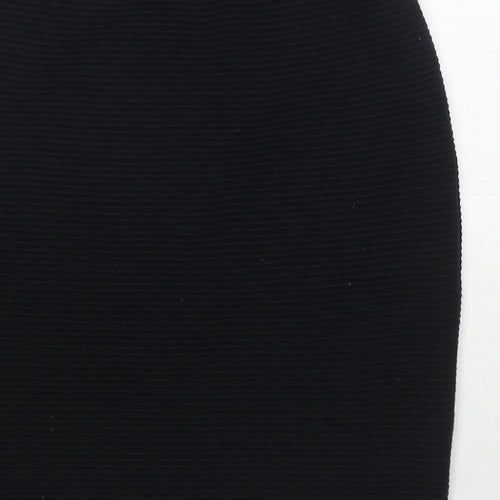Giorgio Womens Black Acrylic Straight & Pencil Skirt Size M